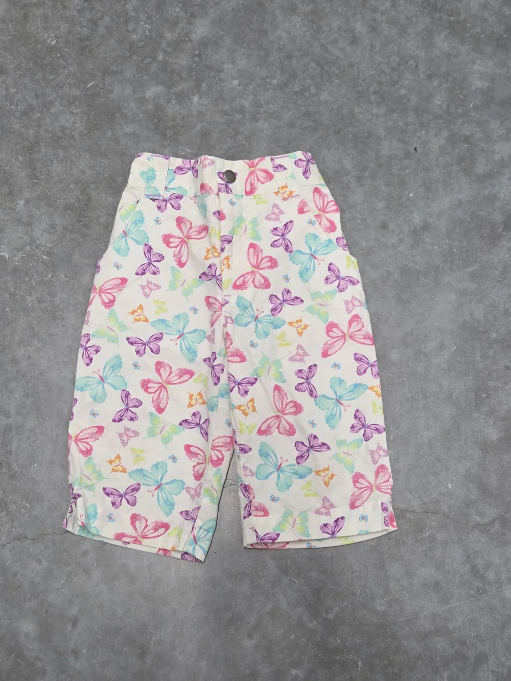 Healthtex Cream Pants Butterflies Size 3T